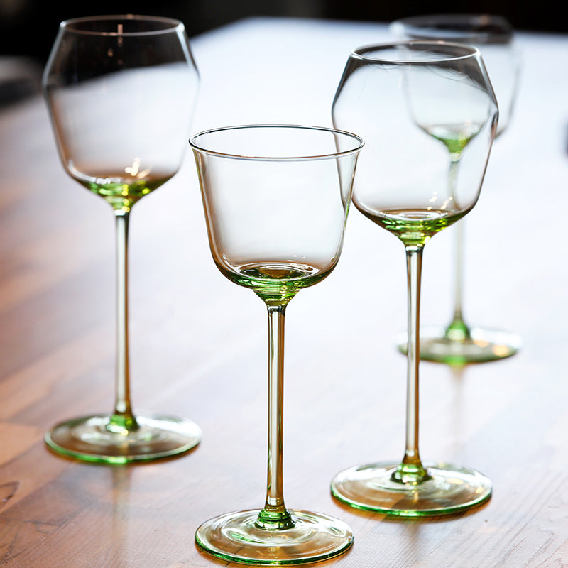 Maliben | Bareqeth Green Wine Glass