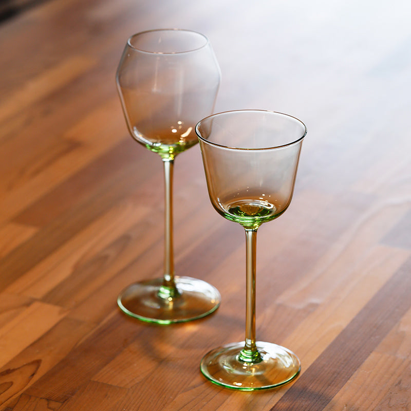 Maliben | Bareqeth Green Wine Glass