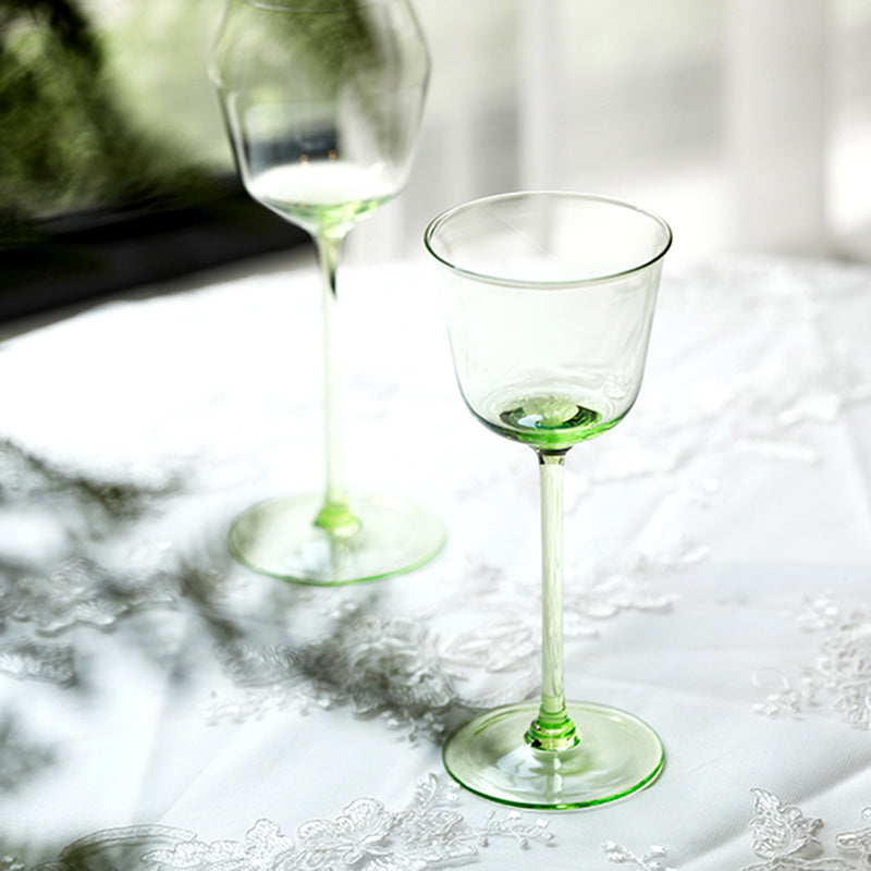 Maliben | Bareqeth Green Wine Glass