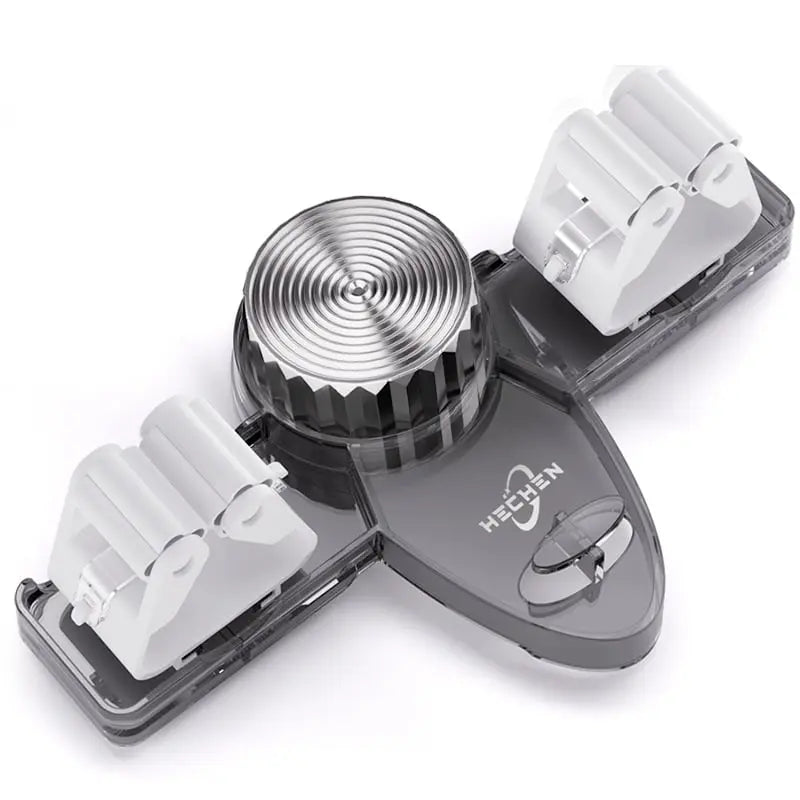 Maliben | Broom Clamp With Suction Cups – Space-Saving Wall Holder With Adjustable Hooks