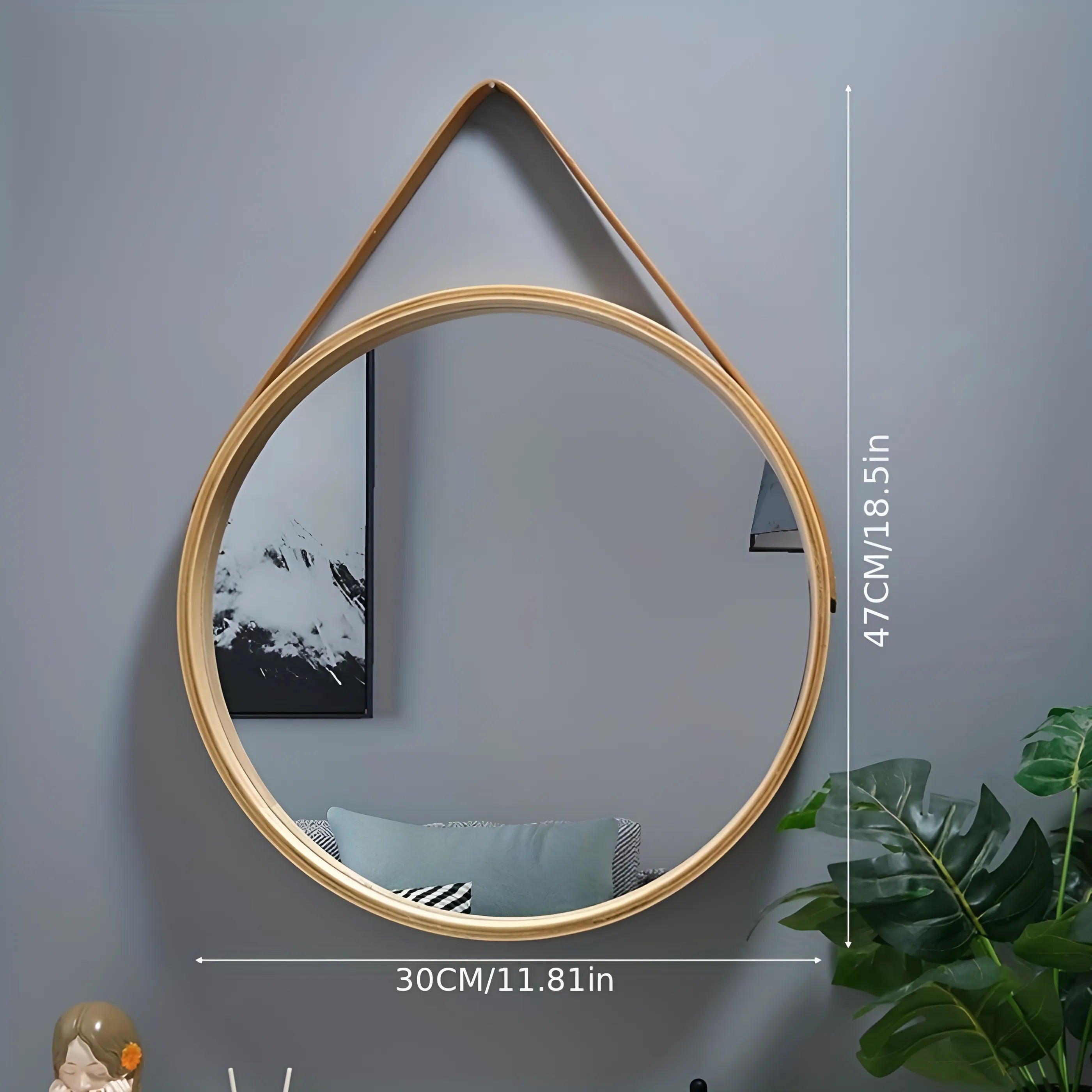 Maliben | Premium Drill-free Makeup Mirror