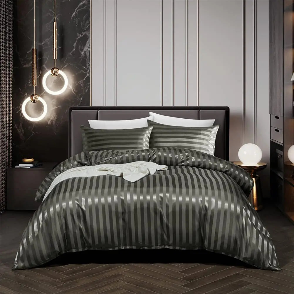 Maliben | Noirluxe Set - Luxury Satin Duvet Cover For The Bedroom