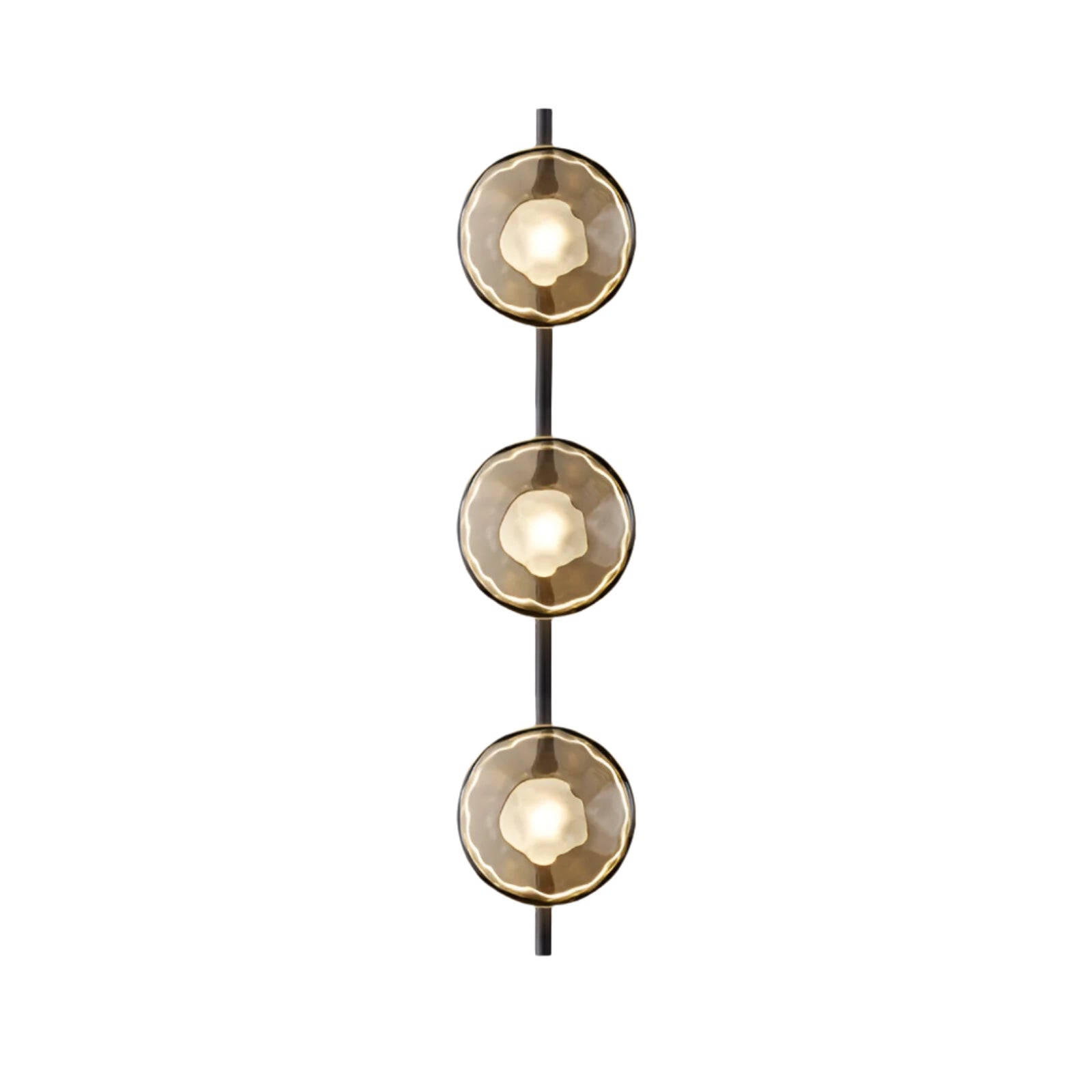 Maliben | Round Glass Wall Lamp In Scandinavian Design