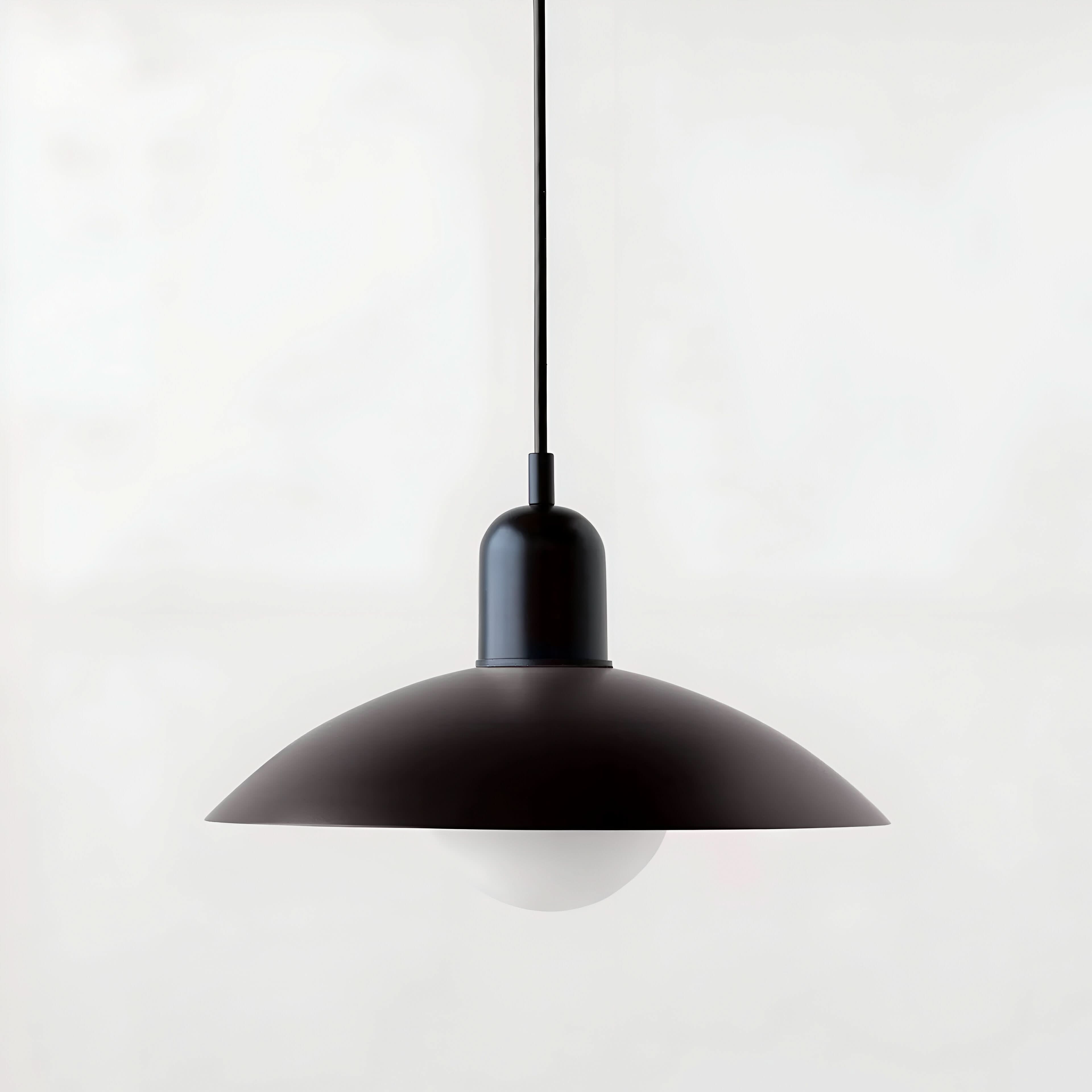 Maliben | Modern Macaron Bauhaus Pendant Light – Iron Shade