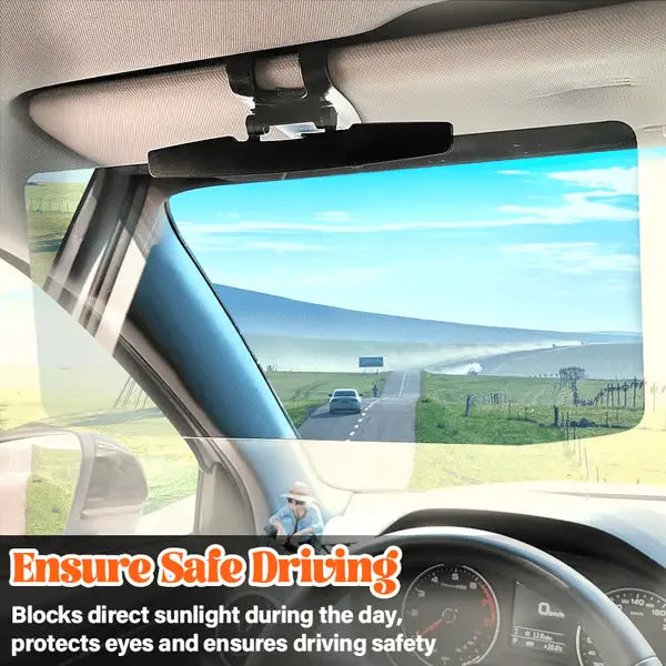 Maliben | Glare-Free Driving Visor – Against Sunlight & Winter Glare