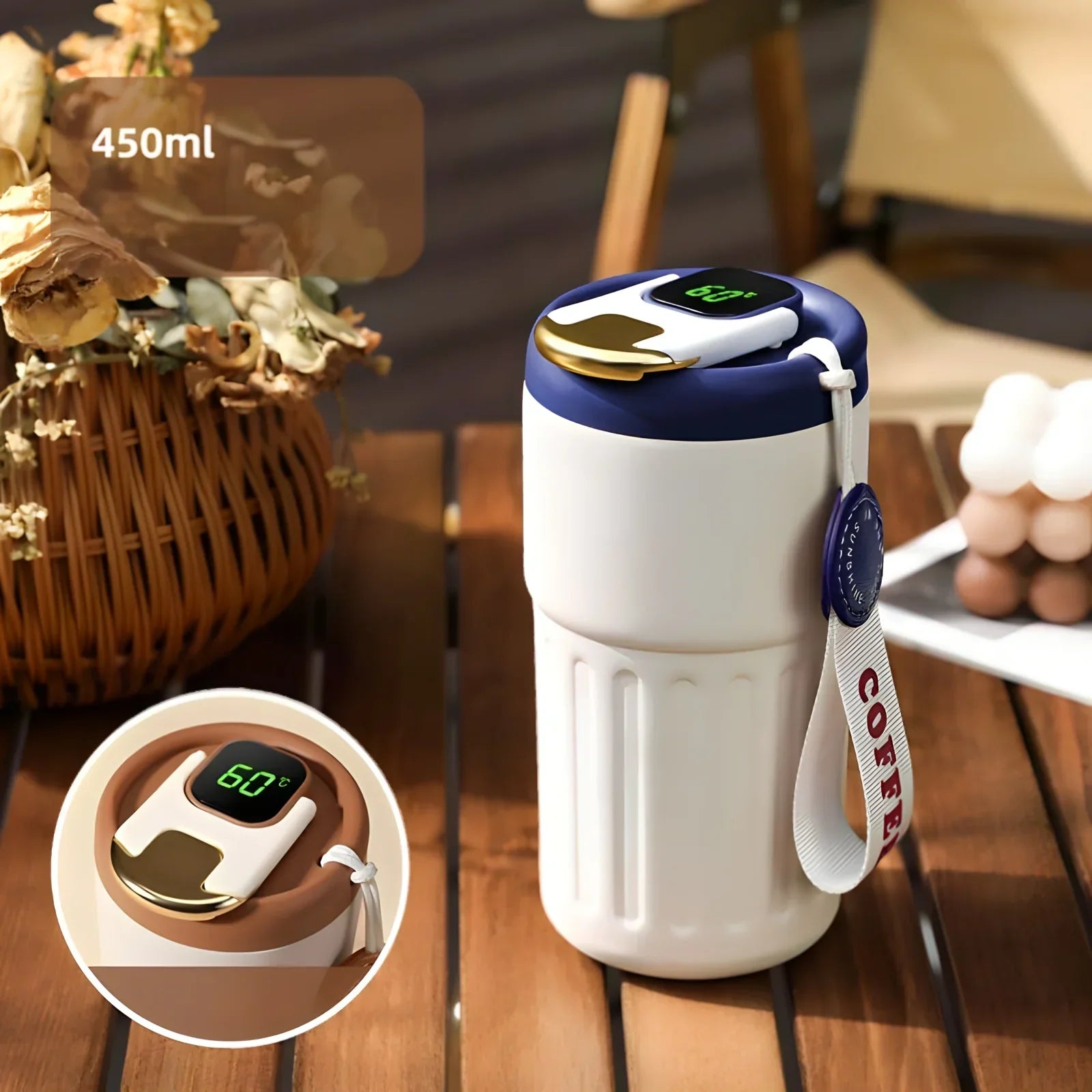 Maliben | Thermo Brew - The Mug That Controls Your Ideal Temperature!