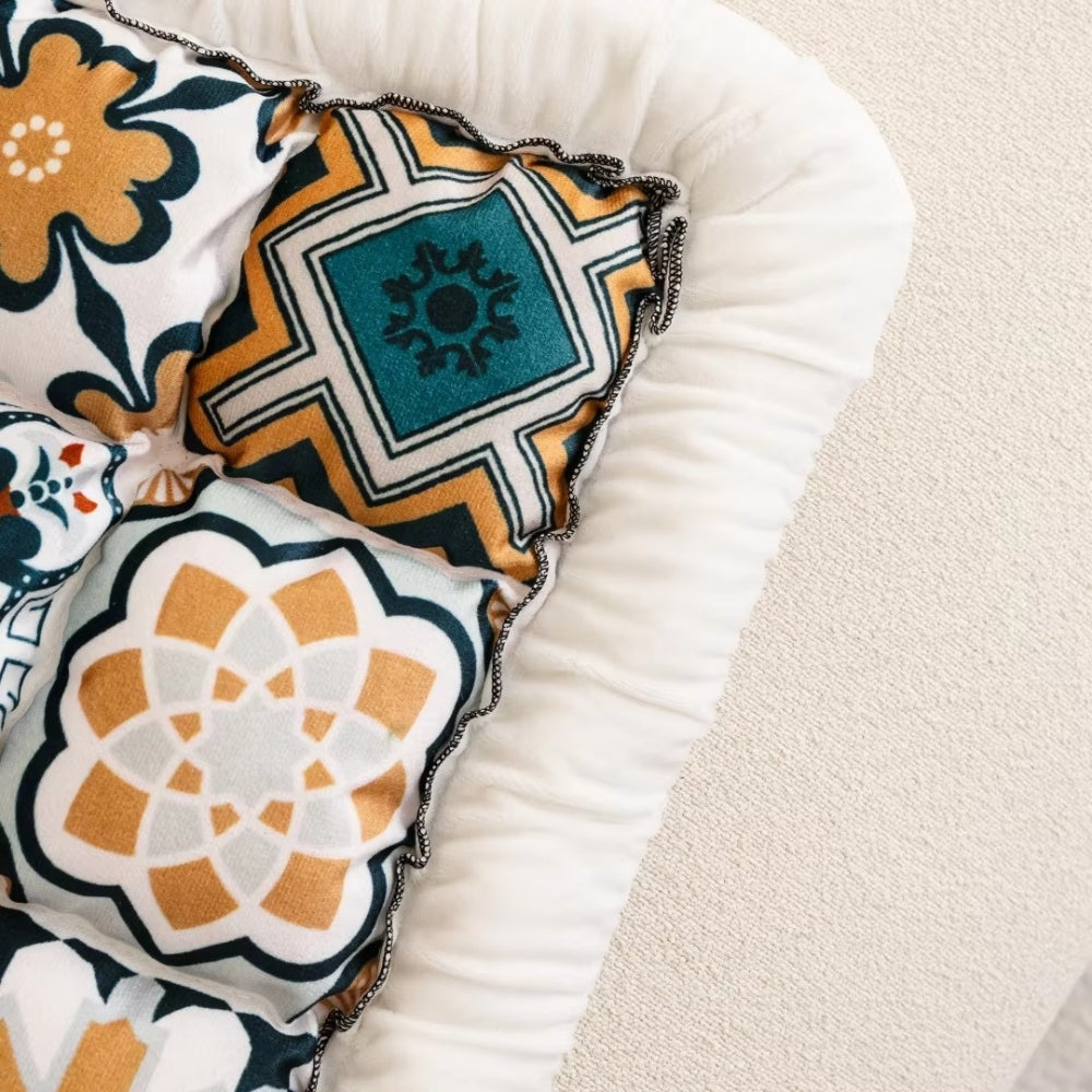 Maliben | Bohemian Printed Quilted Sofa Cover