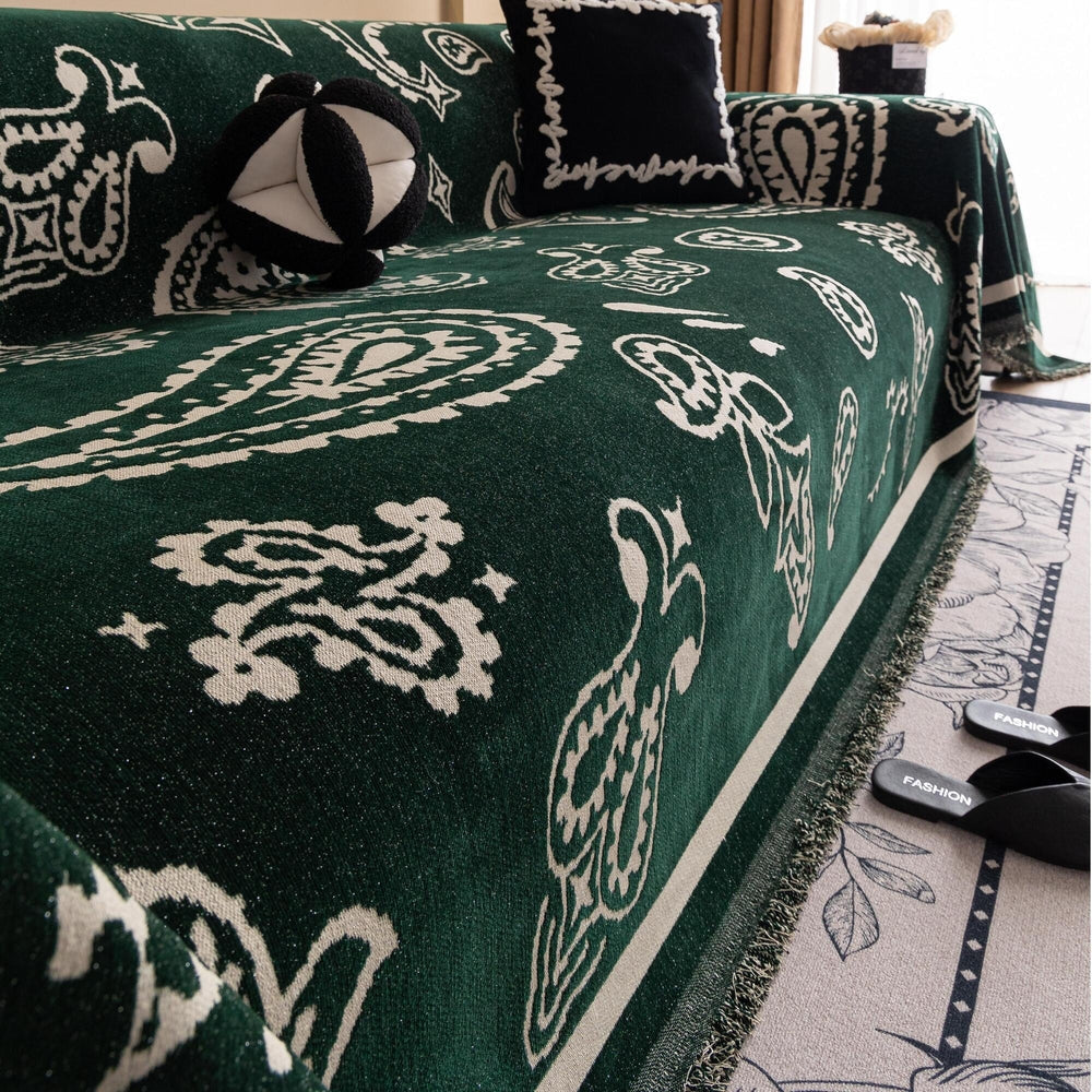 Maliben | Boho Bloom Soft Sofa Cover