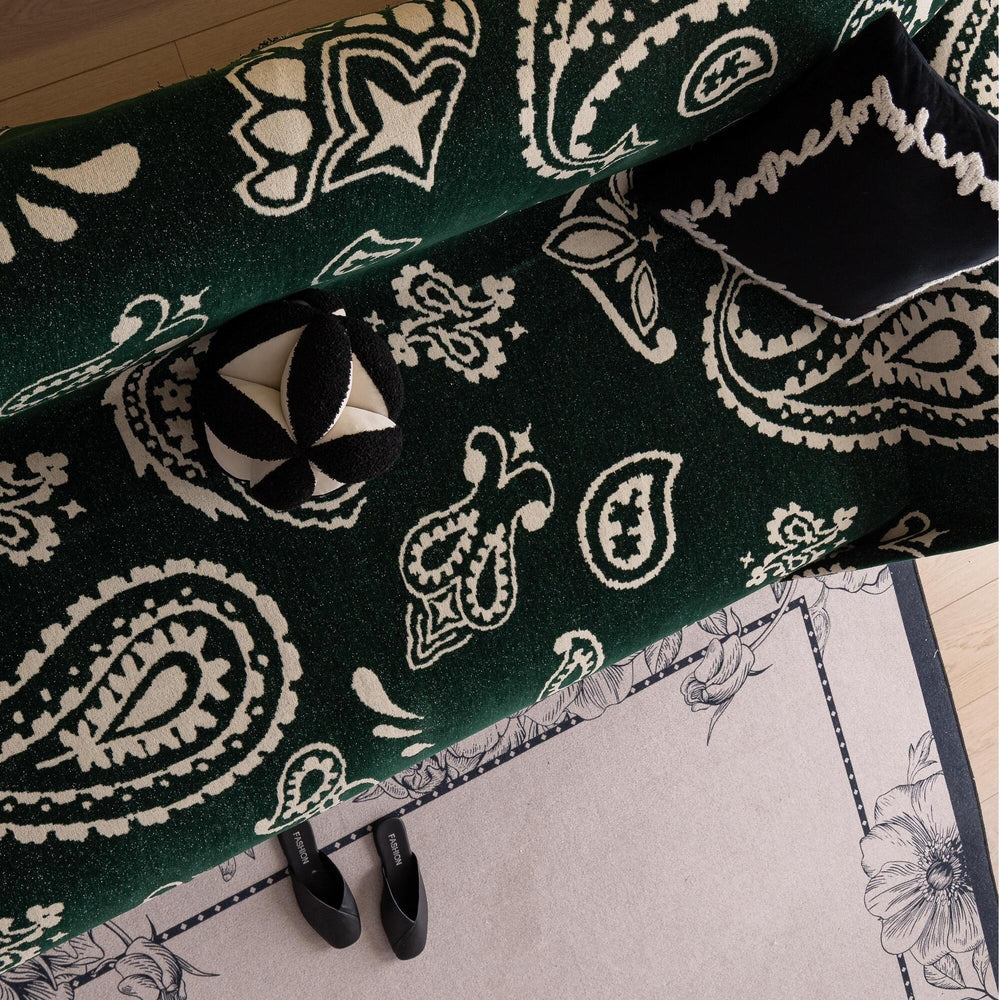 Maliben | Boho Bloom Soft Sofa Cover