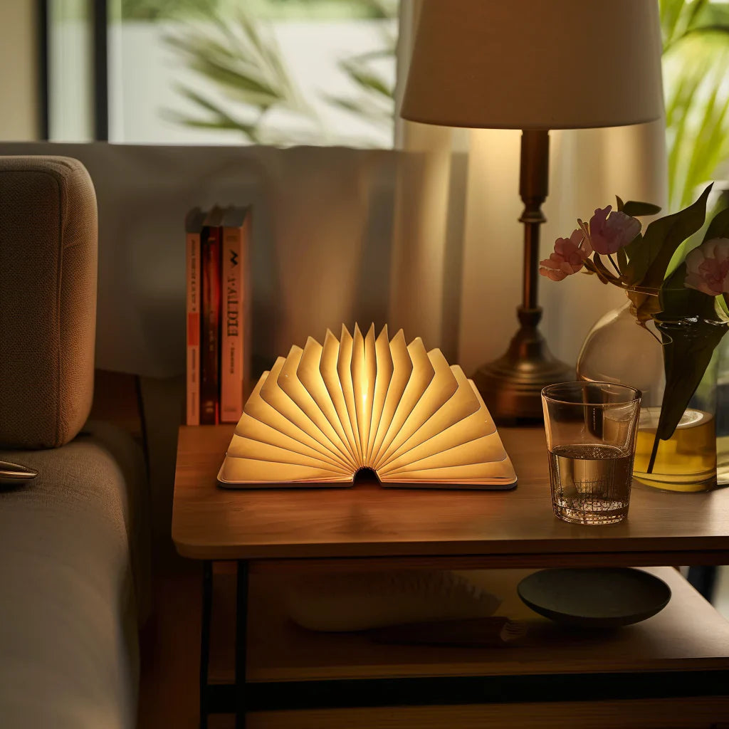 Maliben | Led Table Lamp In Book Design