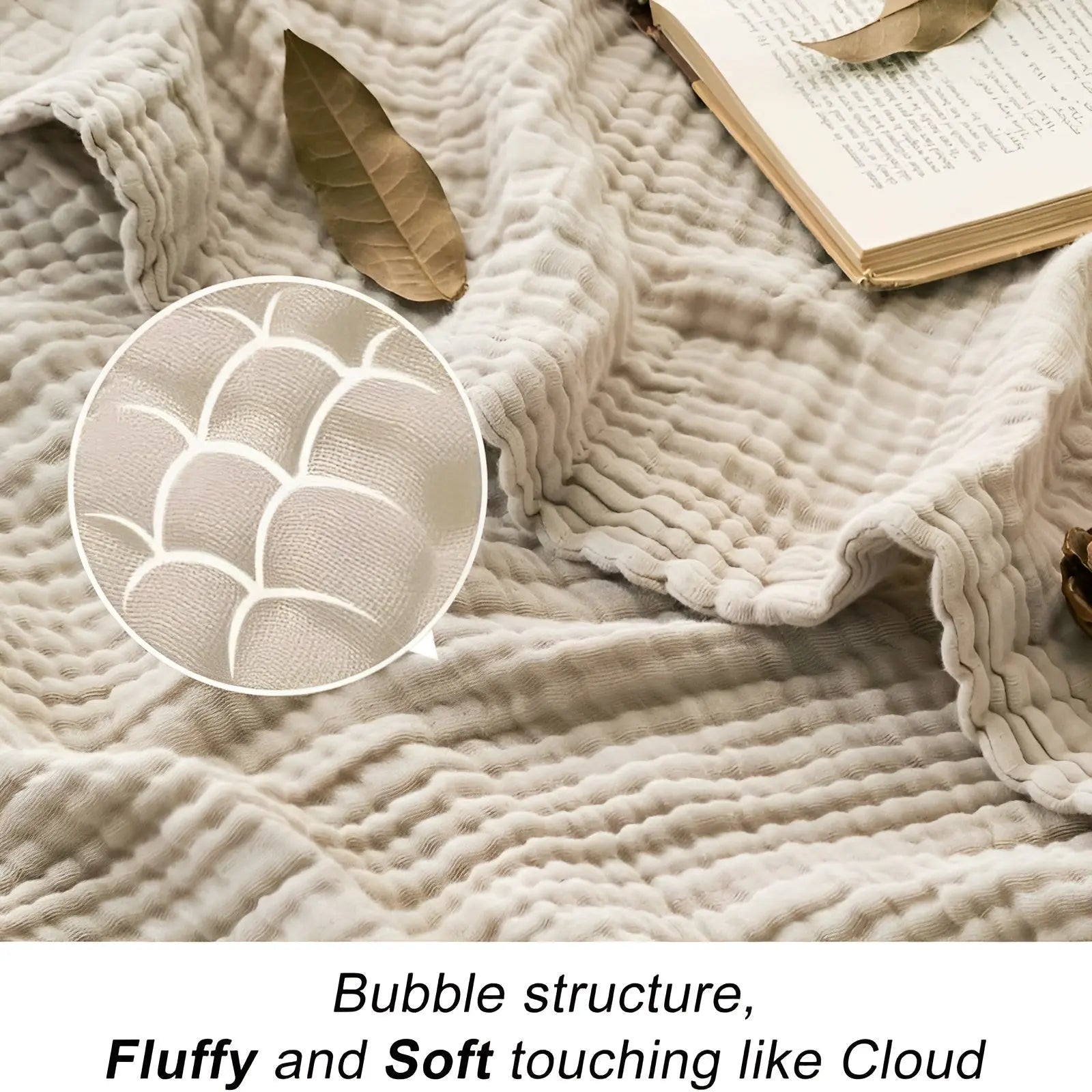 Maliben | Breezecotton Luxury Cotton Blanket For Every Season