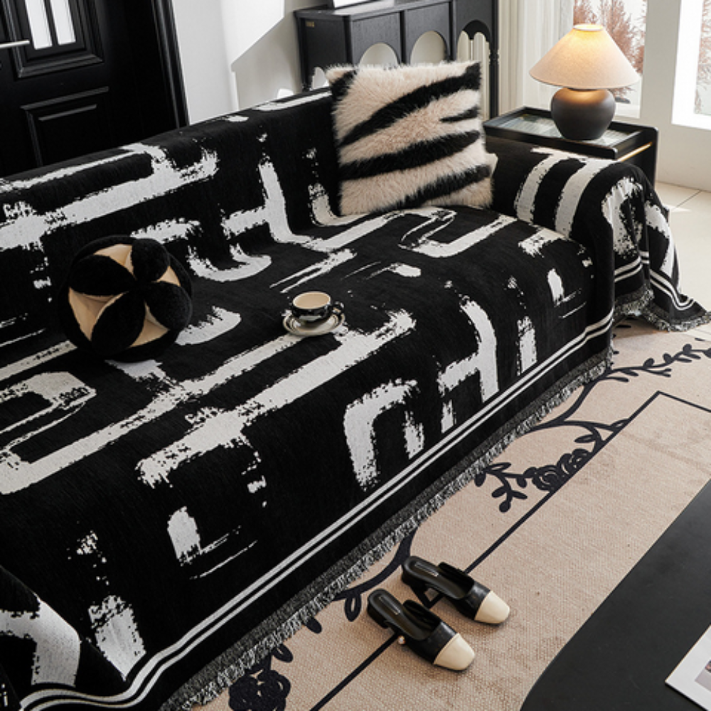 Maliben | Brushstroke Art Sofa Cover