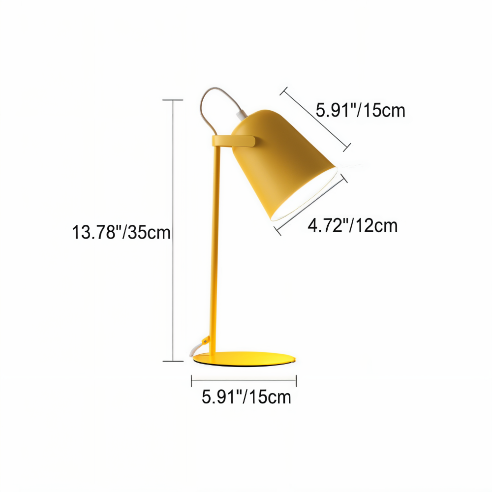 Maliben | Modern Rotating Desk Lamp – Eye-Friendly Adjustable Lighting For Reading, Studying & Relaxing