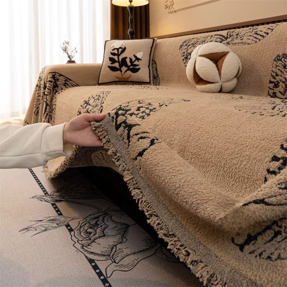 Maliben | Butterfly Loom Sofa Cover