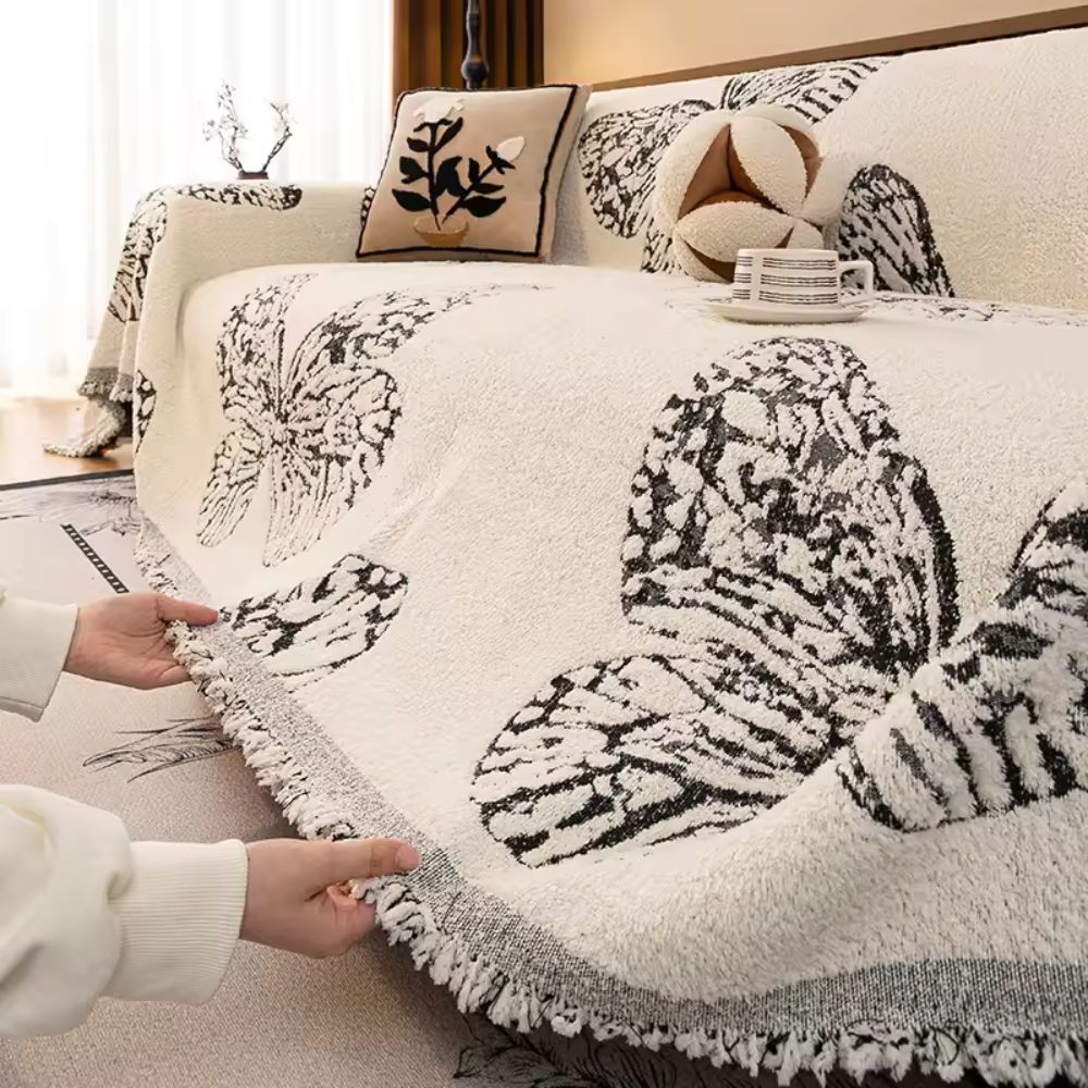 Maliben | Butterfly Loom Sofa Cover