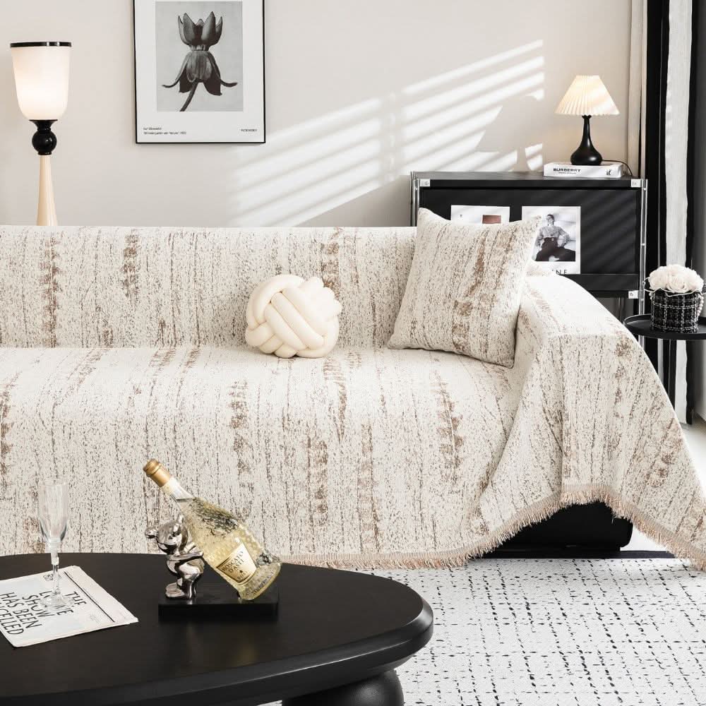 Maliben | Elegant chenille sofa cover with easy care