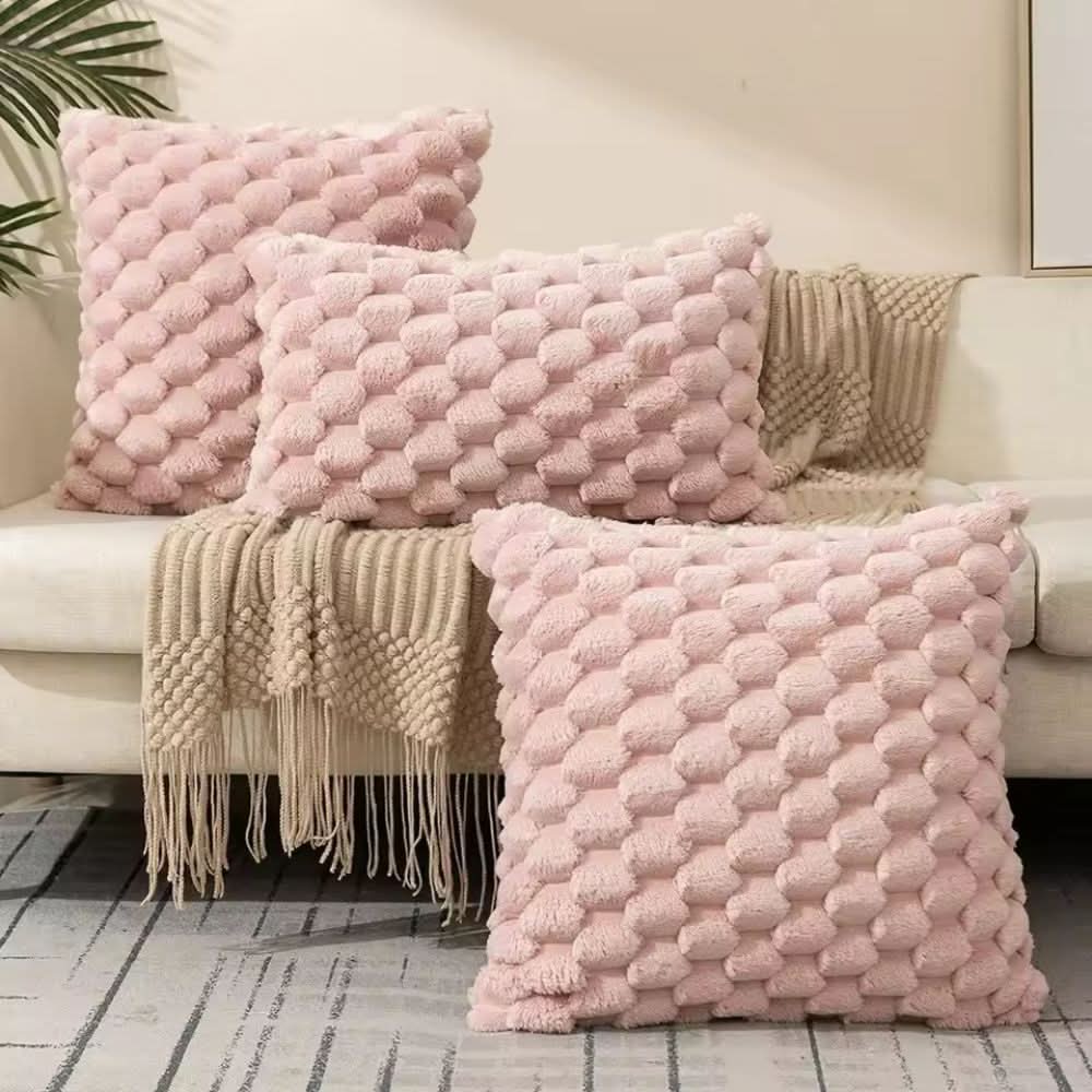 Maliben | Cushion Cover Made Of Cotton Blend With Fluffy 3d Feel