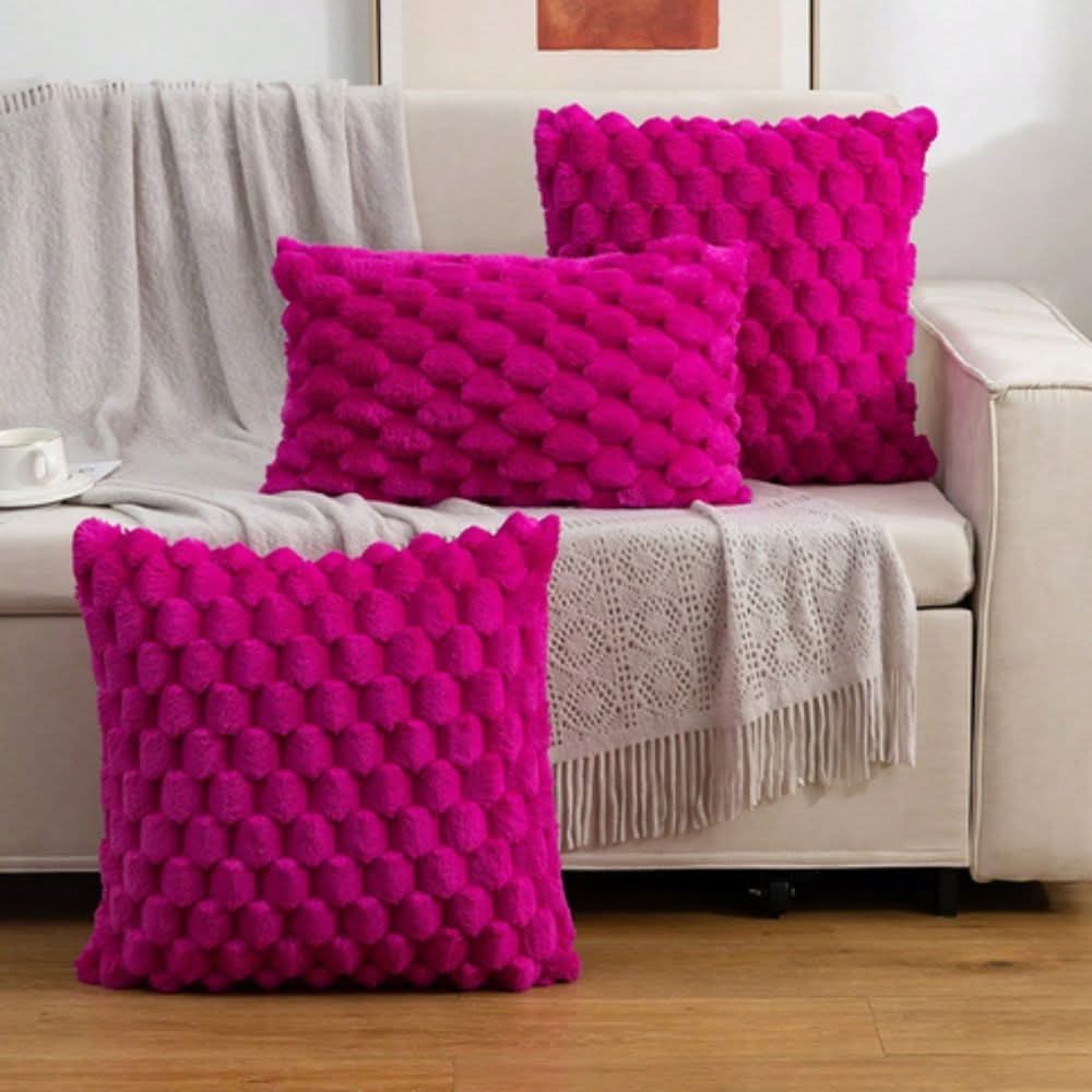 Maliben | Cushion Cover Made Of Cotton Blend With Fluffy 3d Feel