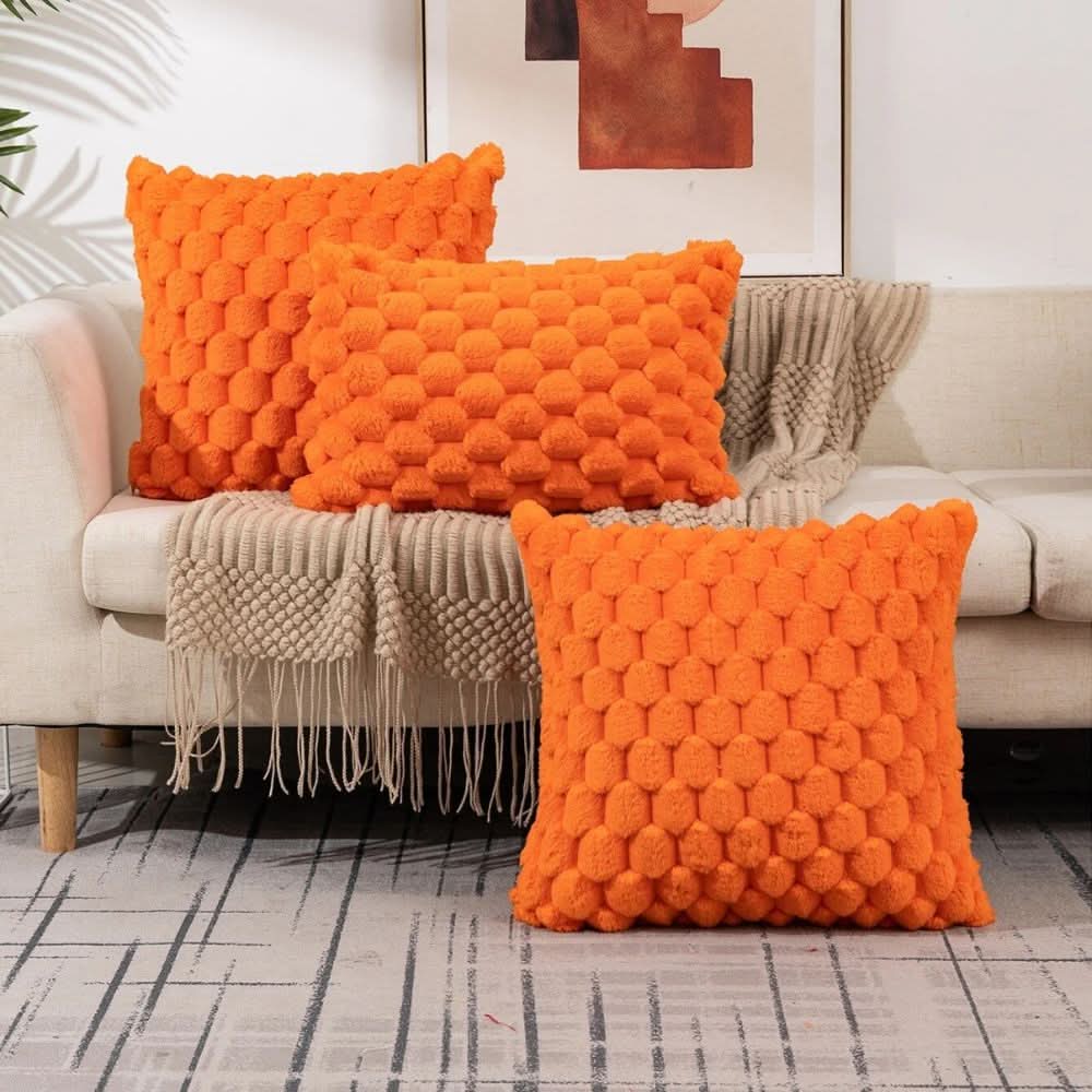 Maliben | Cushion Cover Made Of Cotton Blend With Fluffy 3d Feel