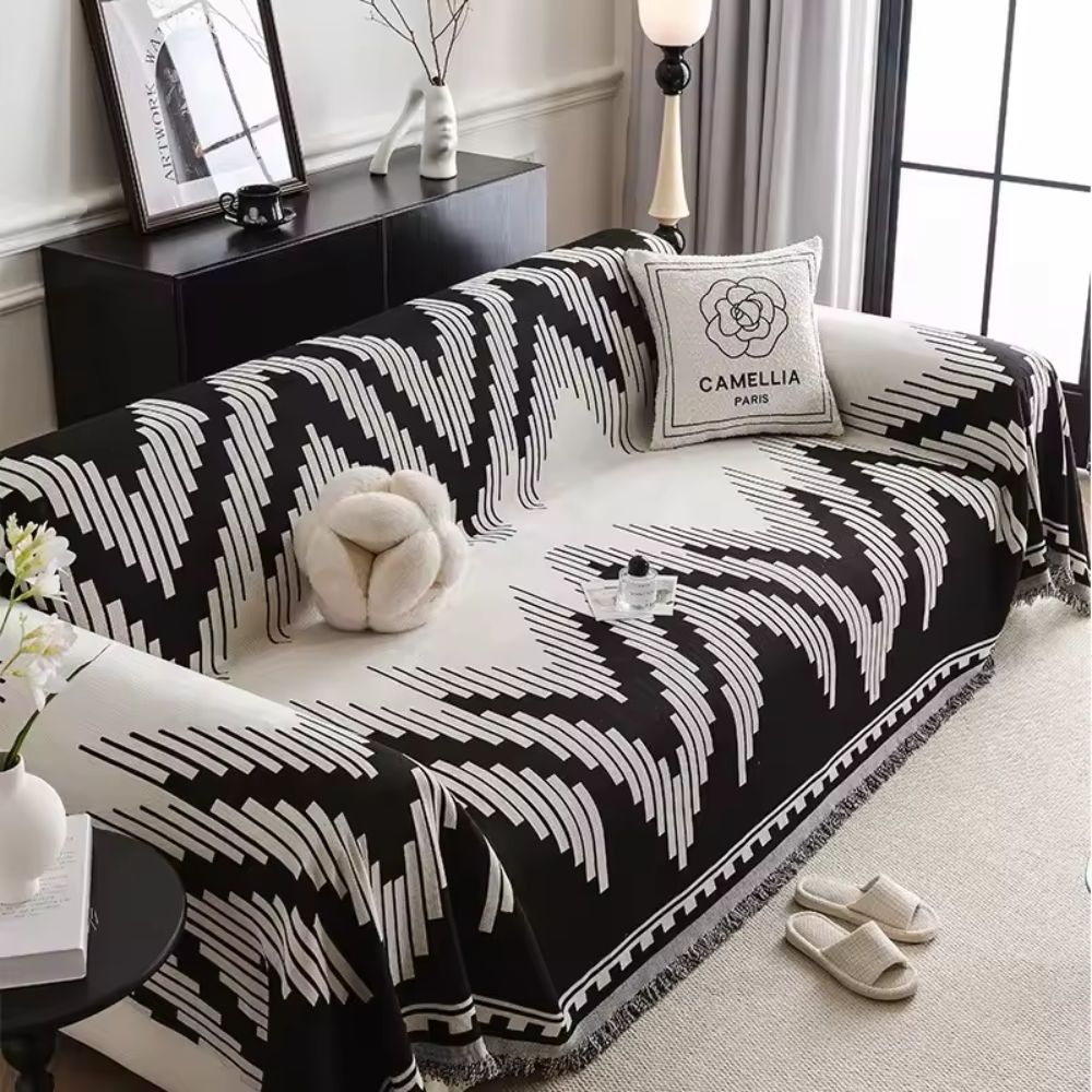 Maliben | Camellia Paris Chenille Sofa Cover