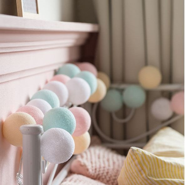 Maliben Ballton - Cotton glowing ball swing — Various color combinations