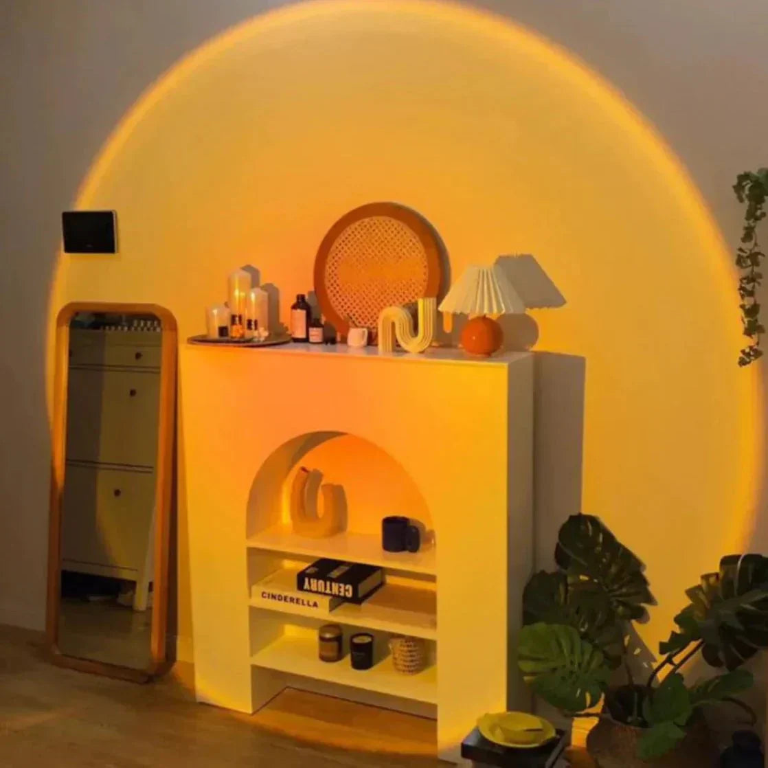 Maliben | Modern Table Lamp Sunset Lamp Warm White Design