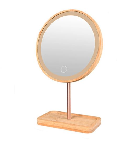 Maliben | Wooden Illuminated Makeup Mirror