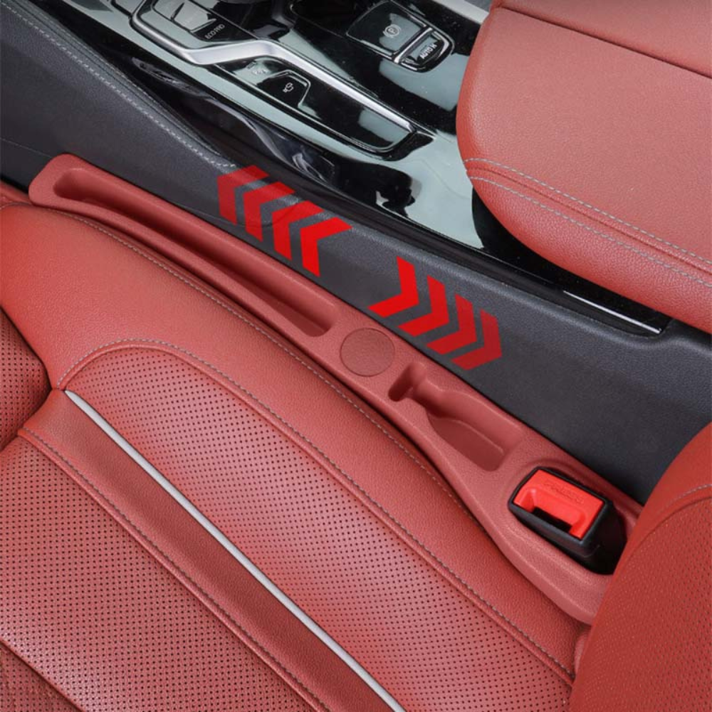 Maliben | Car Seat Filling Faux Leather Gap Filler Organizer Pair