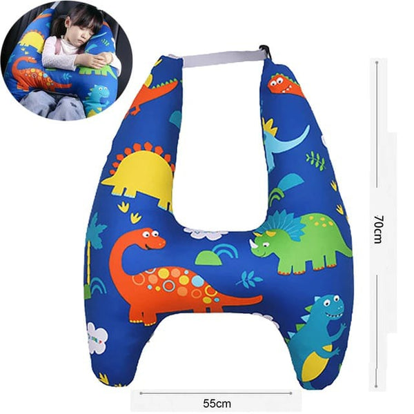 Maliben | Cozytrip Travel Pillow | Comfort On The Go - Children's Ergonomic Car Pillow