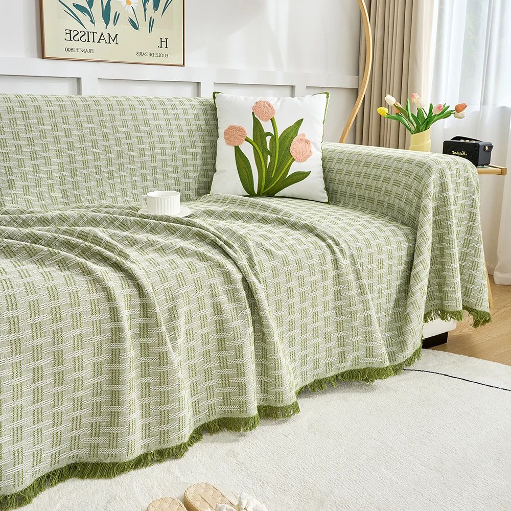 Maliben | Casa Serene Geometric Sofa Cover