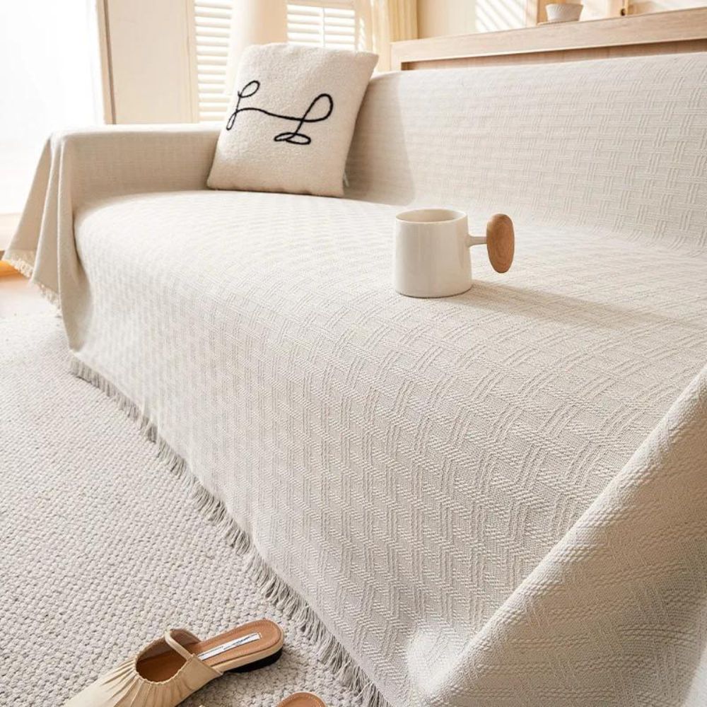 Maliben | Casa Serene Geometric Sofa Cover