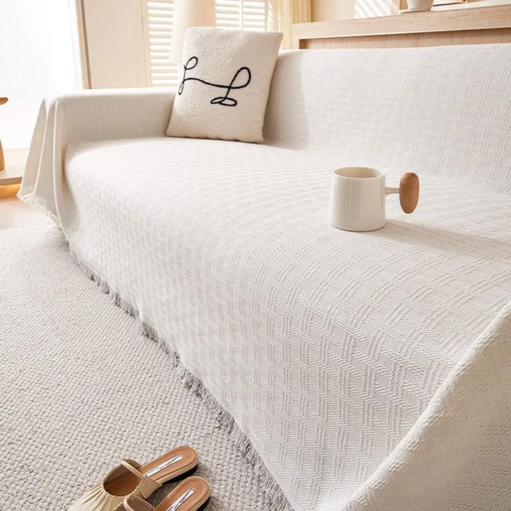 Maliben | Casa Serene Geometric Sofa Cover