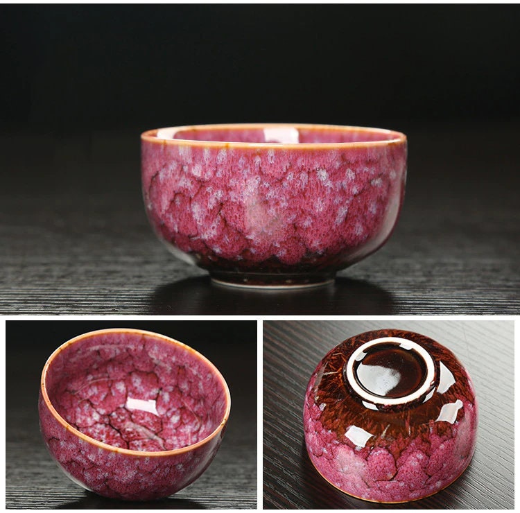 Maliben | Ceramic Gaiwan Set kuai ke Tea Set Camping Kung Fu Tea Set 1 Teapot 1 Cup Travel Teapot Coffee Cup Water Mug Office Kettle Drinking Utensils