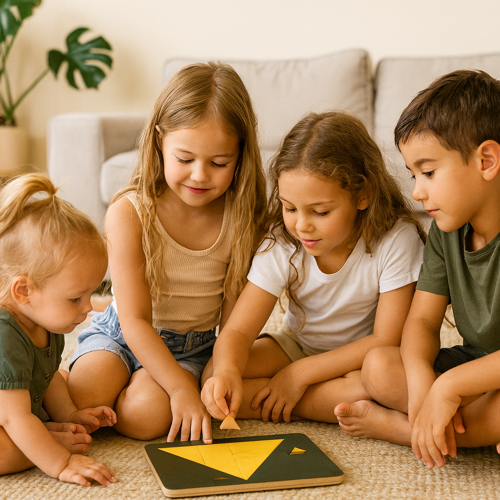 Maliben | Wooden Tangram Puzzle Game