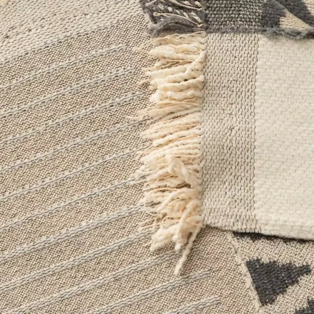 Maliben | Chevron Pattern Chenille Sofa Cover