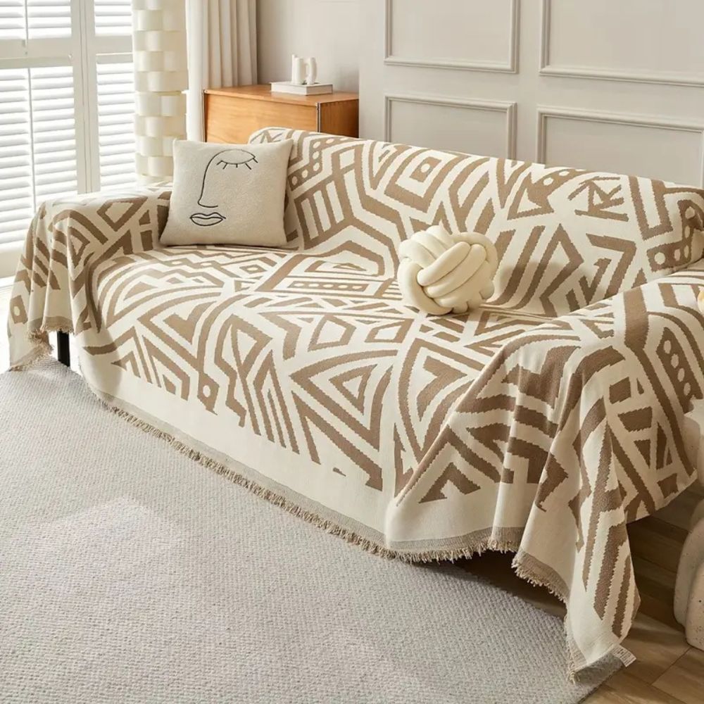 Maliben | Clean Lines Triangle Sofa Cover