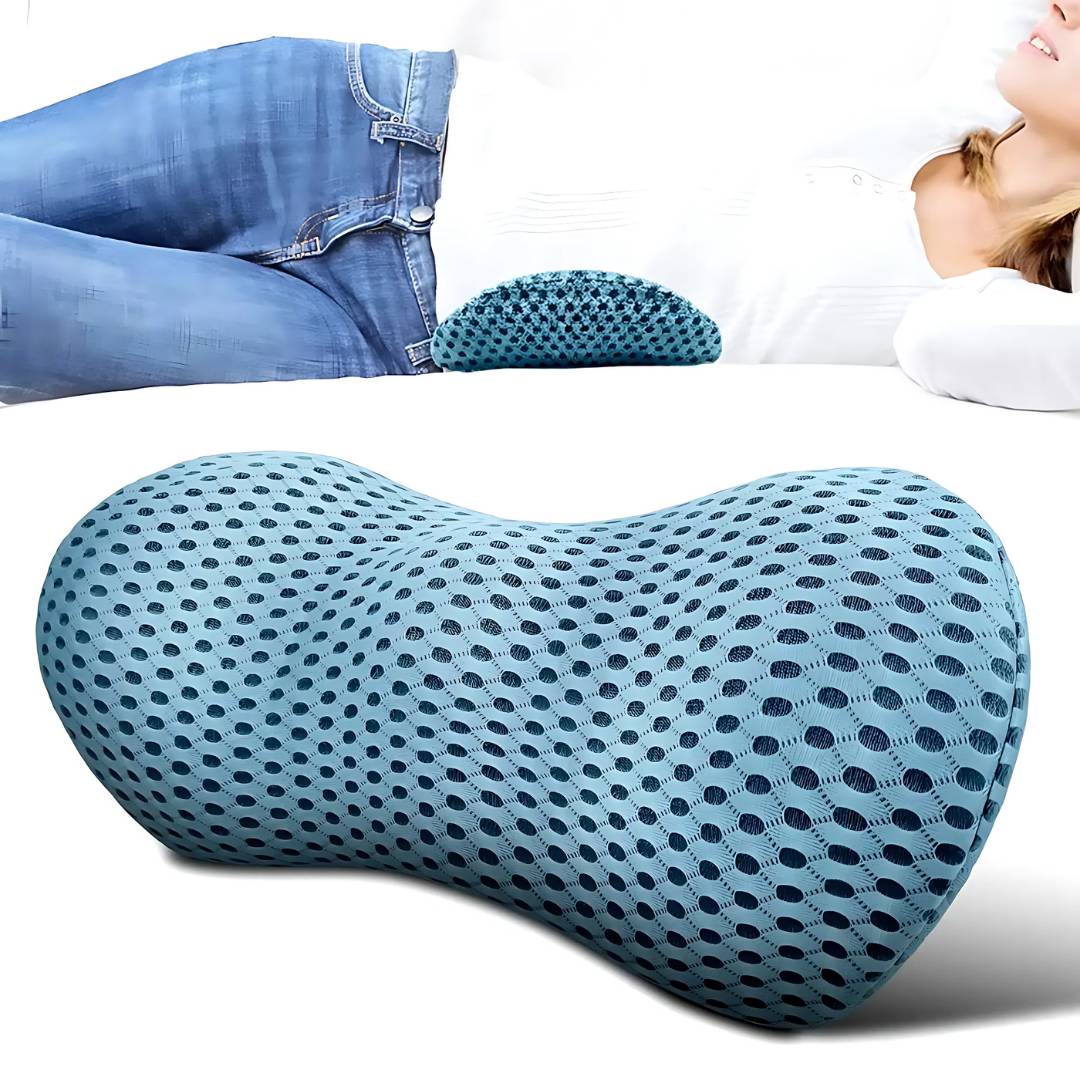 Maliben | BackcomFort Lumbar Cushion – Ergonomic Support Cushion for Back And Spine