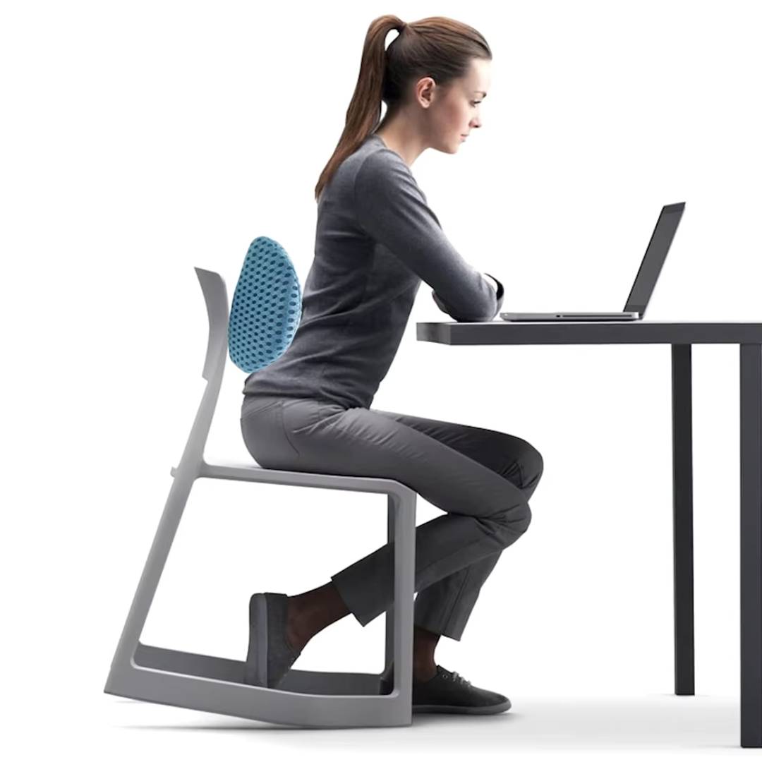 Maliben | BackcomFort Lumbar Cushion – Ergonomic Support Cushion for Back And Spine