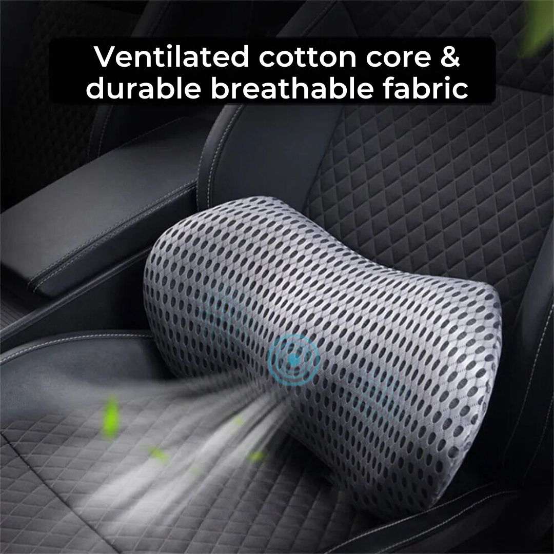 Maliben | BackcomFort Lumbar Cushion – Ergonomic Support Cushion for Back And Spine