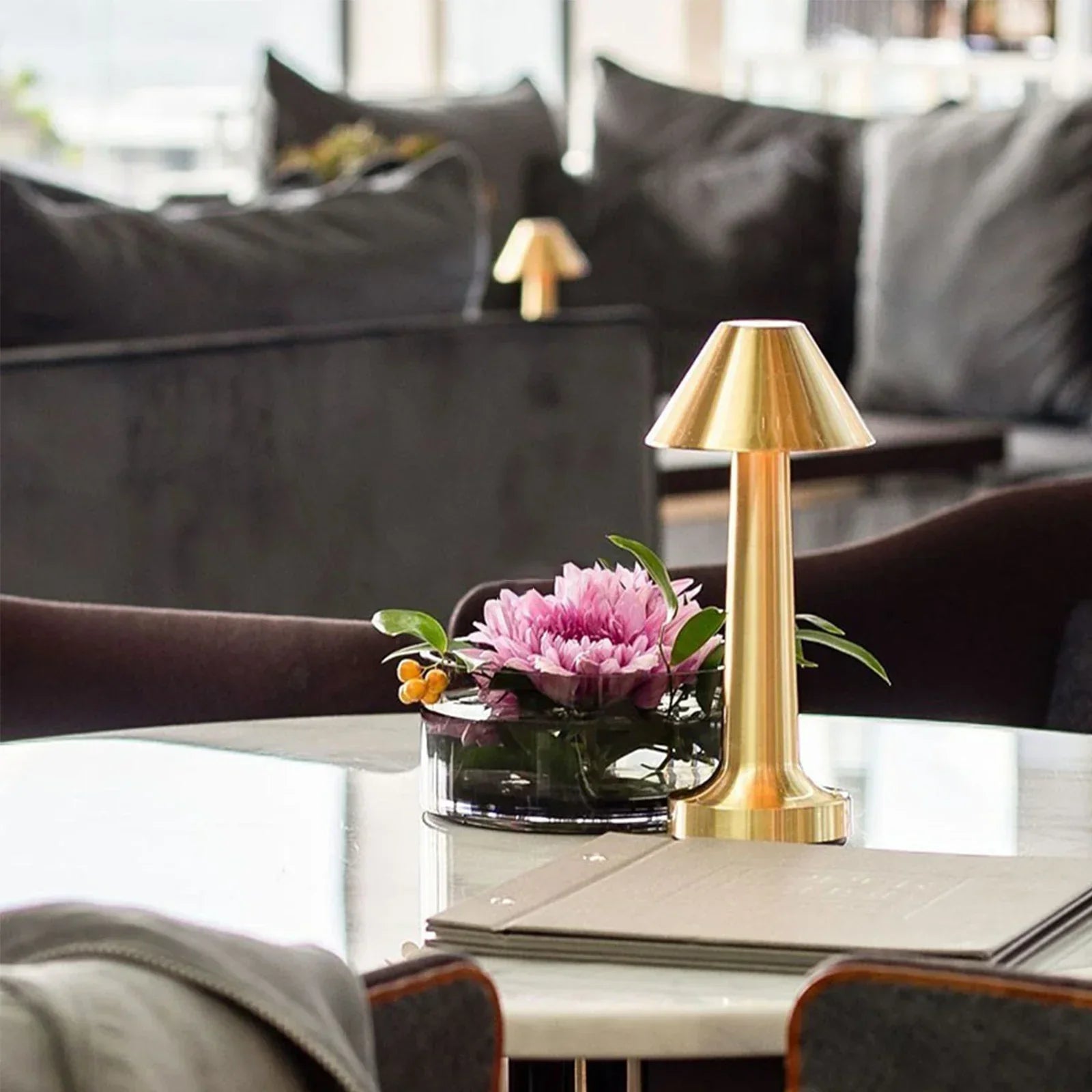 MAliben | Minima Desk Lamp - Elegant Wireless Led Desk Lamp For a Modern Atmosphere