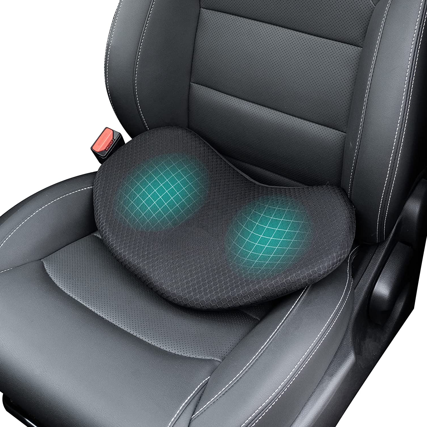 Maliben | Car Seat Booster Cushion – Memory Foam Height & Comfort Support