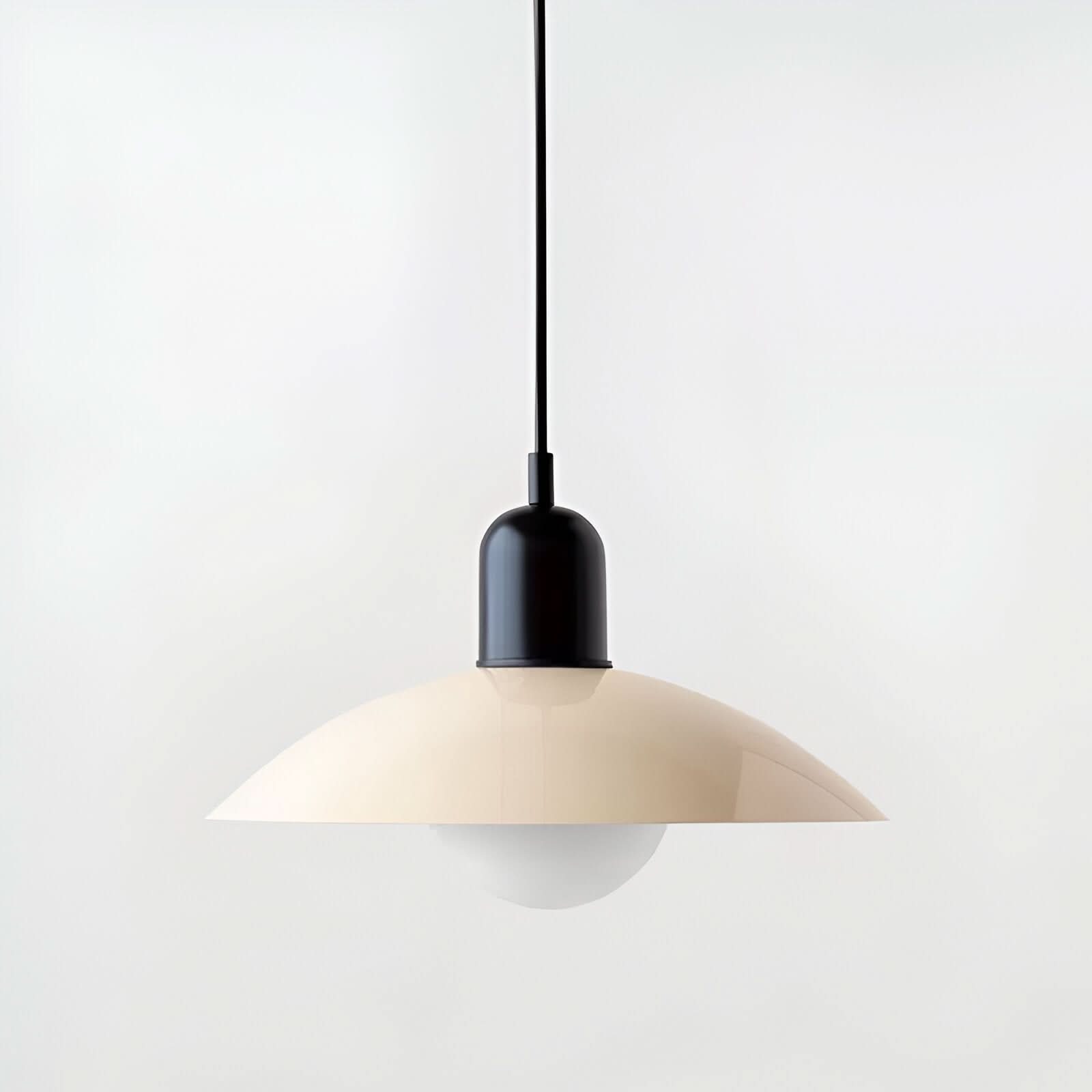 Maliben | Modern Macaron Bauhaus Pendant Light – Iron Shade