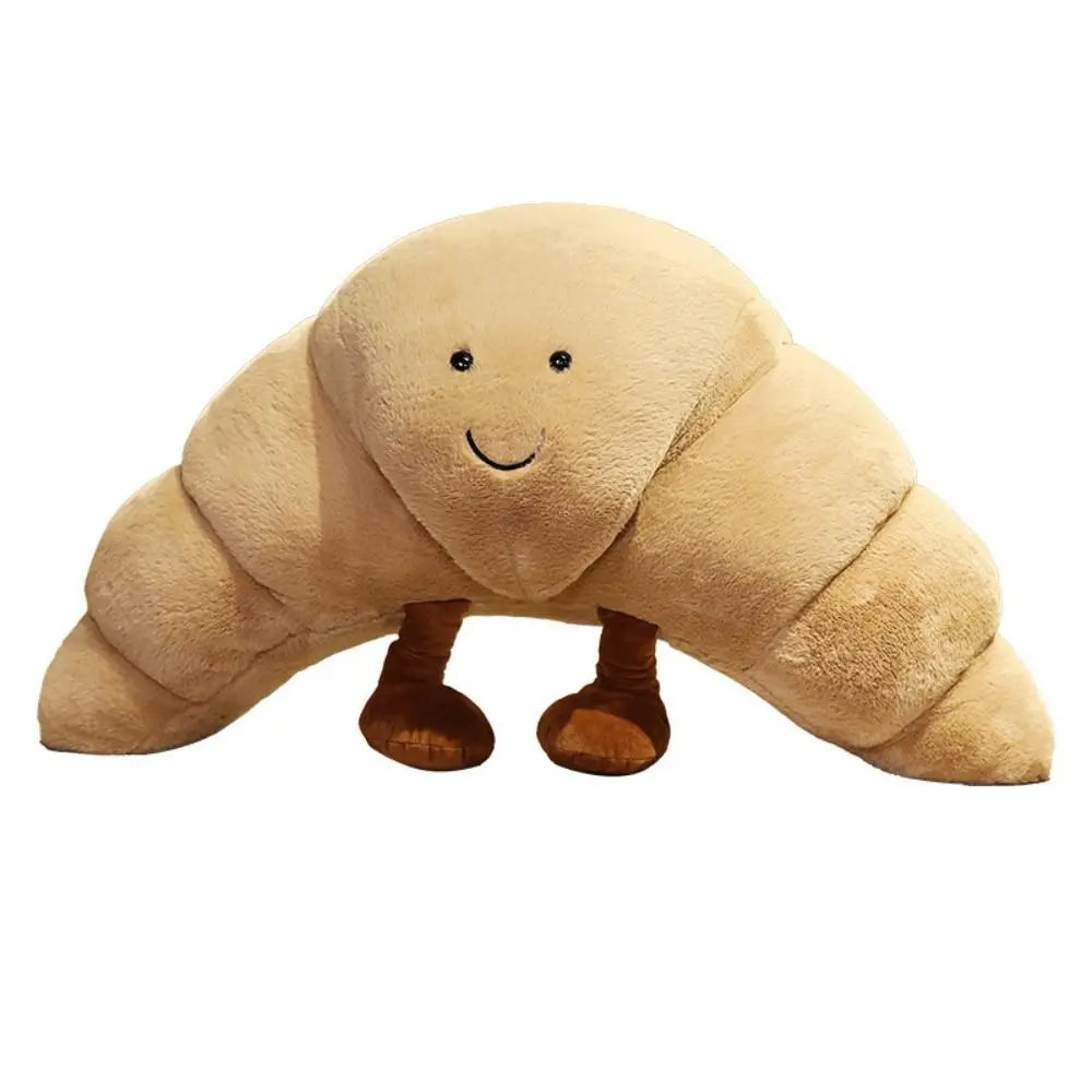 Maliben | Croissantcuddle Cuddly | Soft Plush Pillow 33 Cm, Light Brown – Joy And ComFort for Everyone