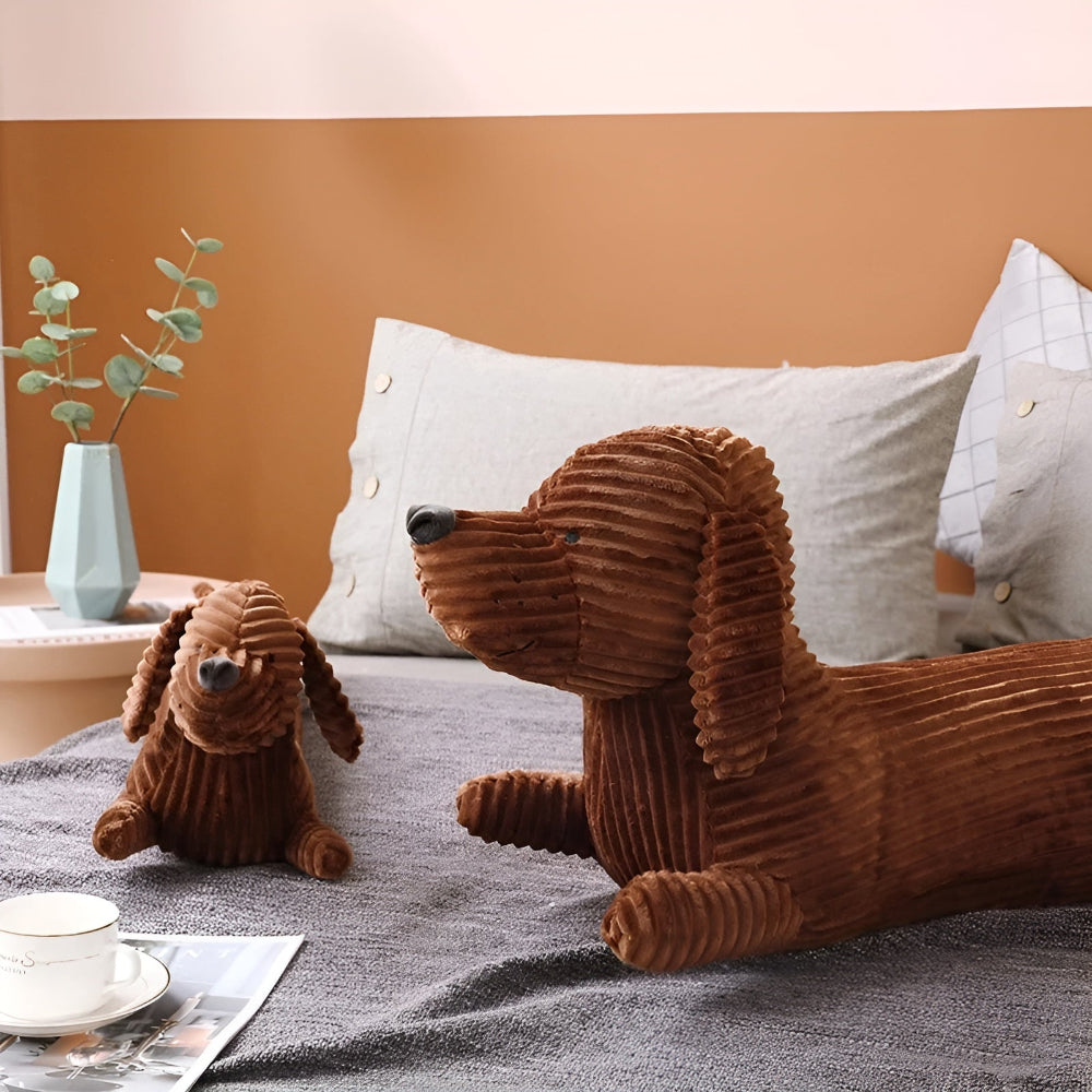 Maliben | Cordopup Manchester Dachshund Cushion – Soft Snuggle Cushion In Dachshund Shape