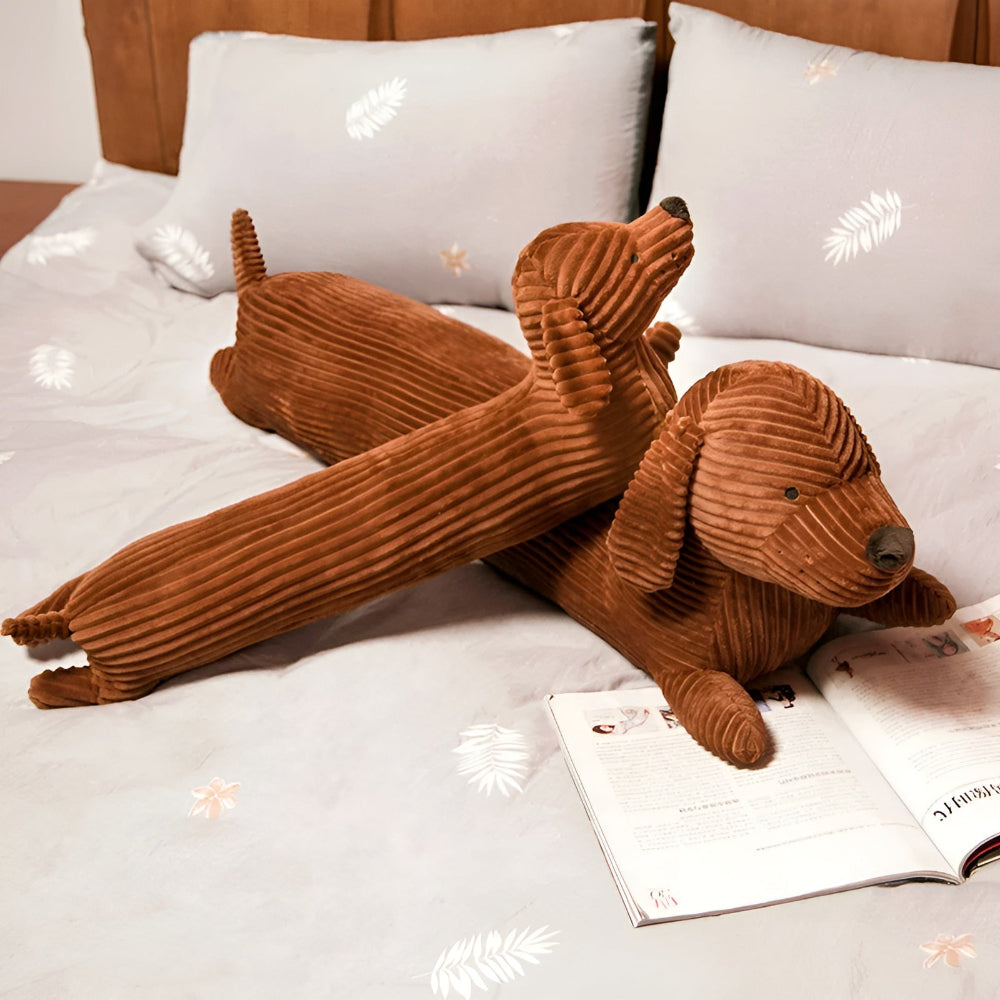 Maliben | Cordopup Manchester Dachshund Cushion – Soft Snuggle Cushion In Dachshund Shape