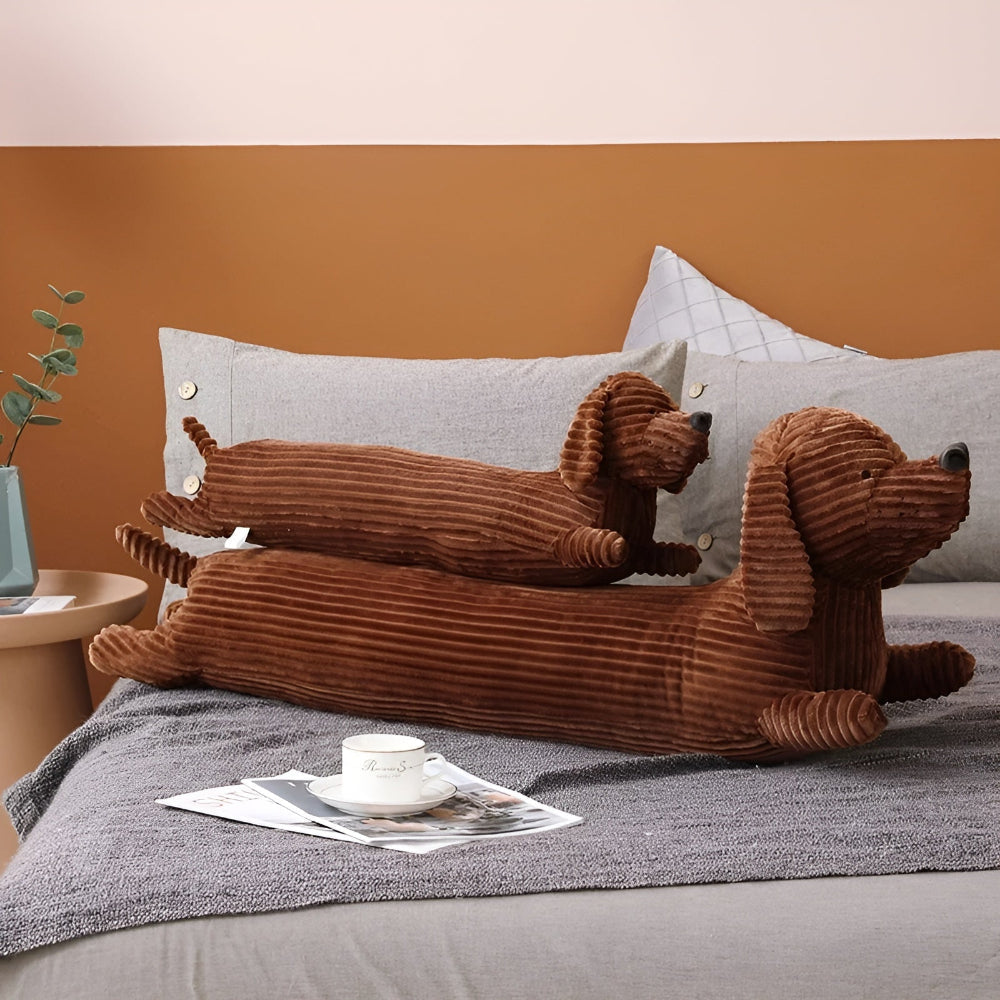 Maliben | Cordopup Manchester Dachshund Cushion – Soft Snuggle Cushion In Dachshund Shape