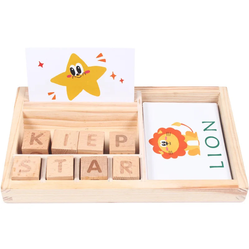 Maliben | Wordmaster | Learn English Playfully With An Educational Puzzle - Stimulates Creative Play And Language Skills