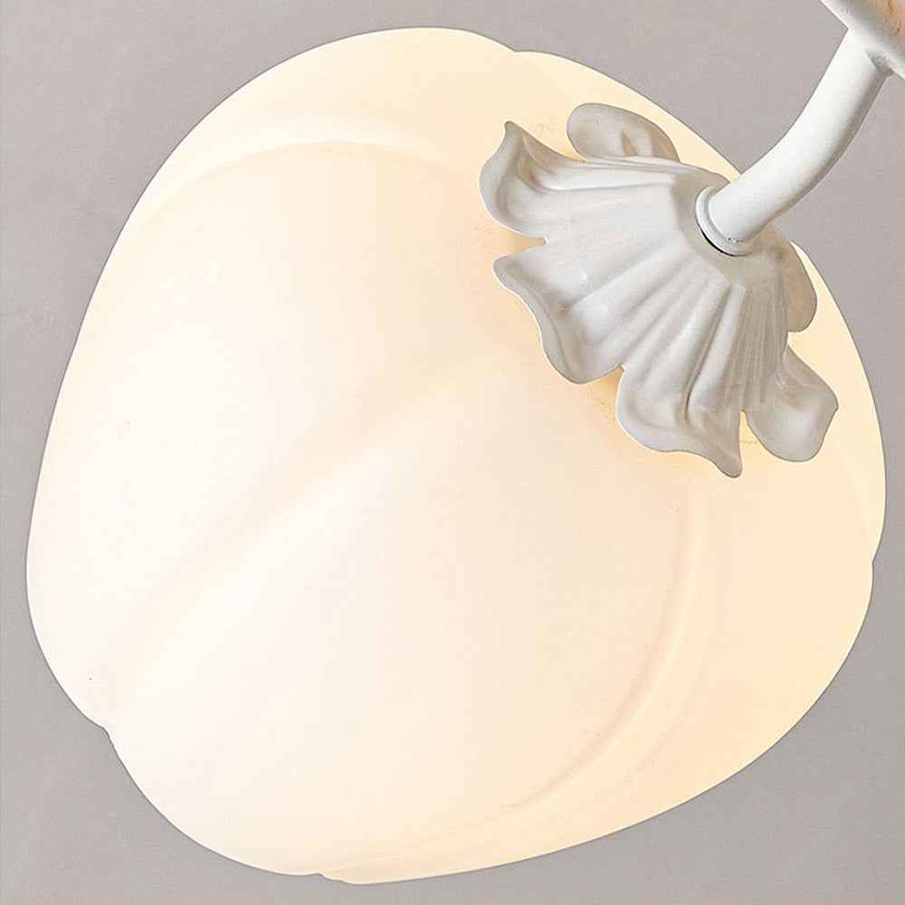 Maliben | Ceiling Light With Floral Glass Shade Design