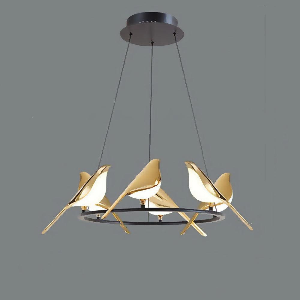 Maliben | Birdlume Light – Unique Led Pendant Lamp With Bird Design