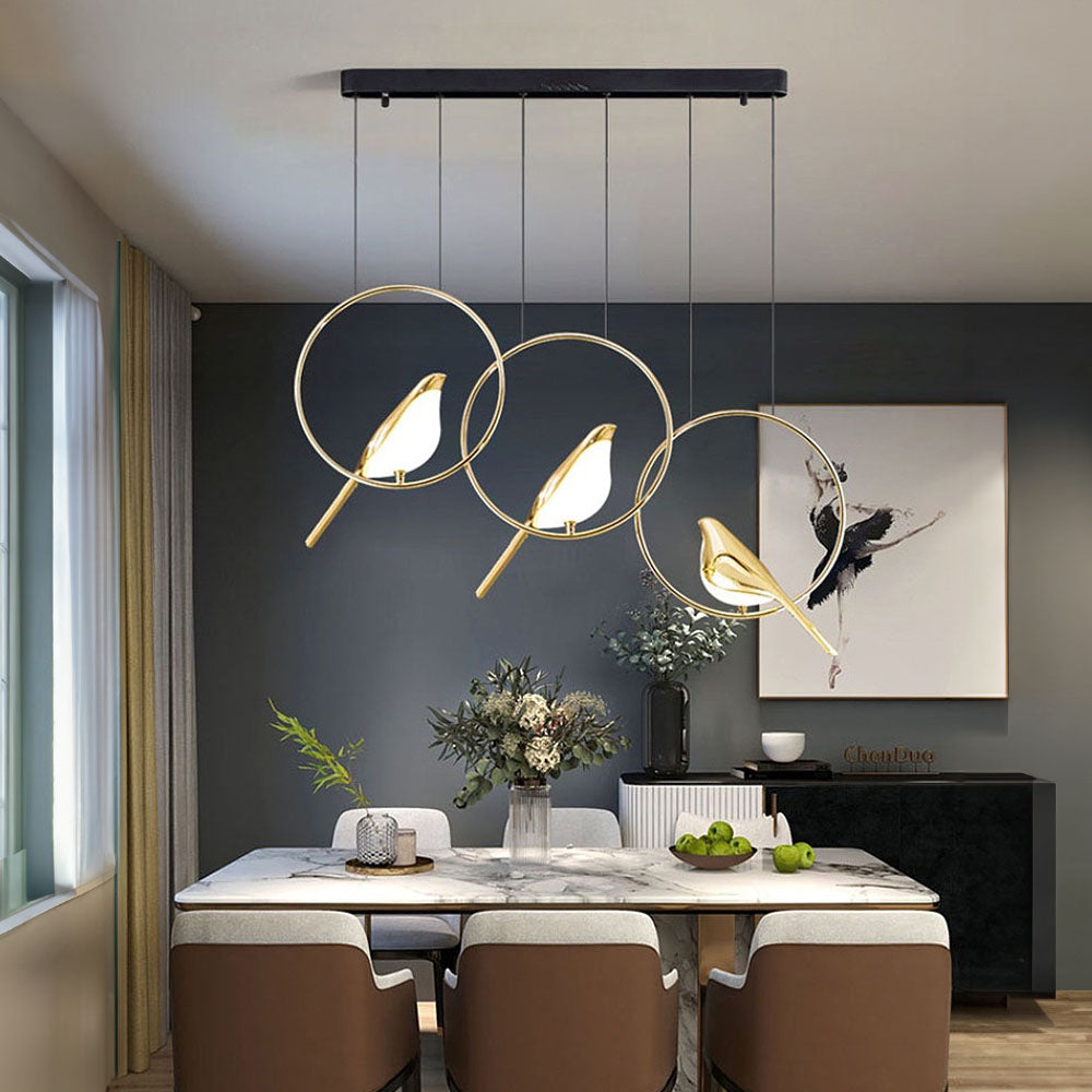 Maliben | Birdlume Light – Unique Led Pendant Lamp With Bird Design